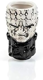 Geeki Tikis Hellraiser Pinhead Ceramic Mini Muglet | סדרת האימה של Geeki Tikis הרשמי Hellraiser Tiki Style Shot Glass | מחזיק 2 אונקיות